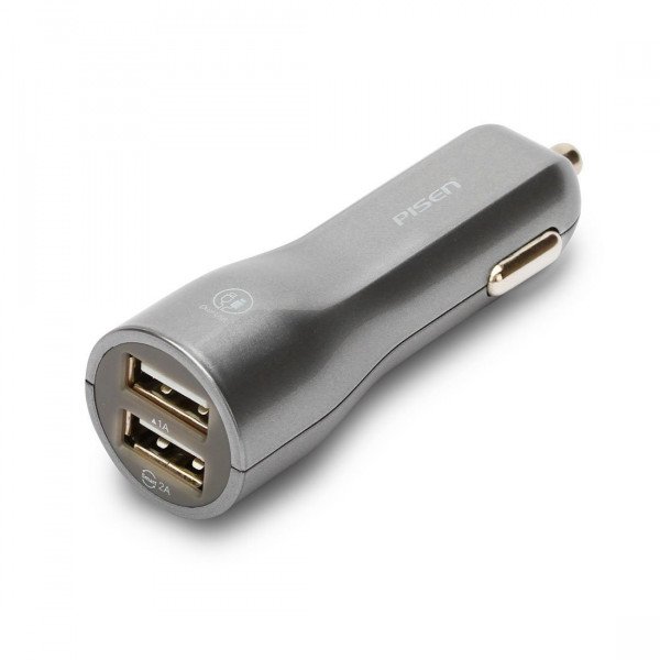 Wholesale Dual USB Car charger (Smart Version)